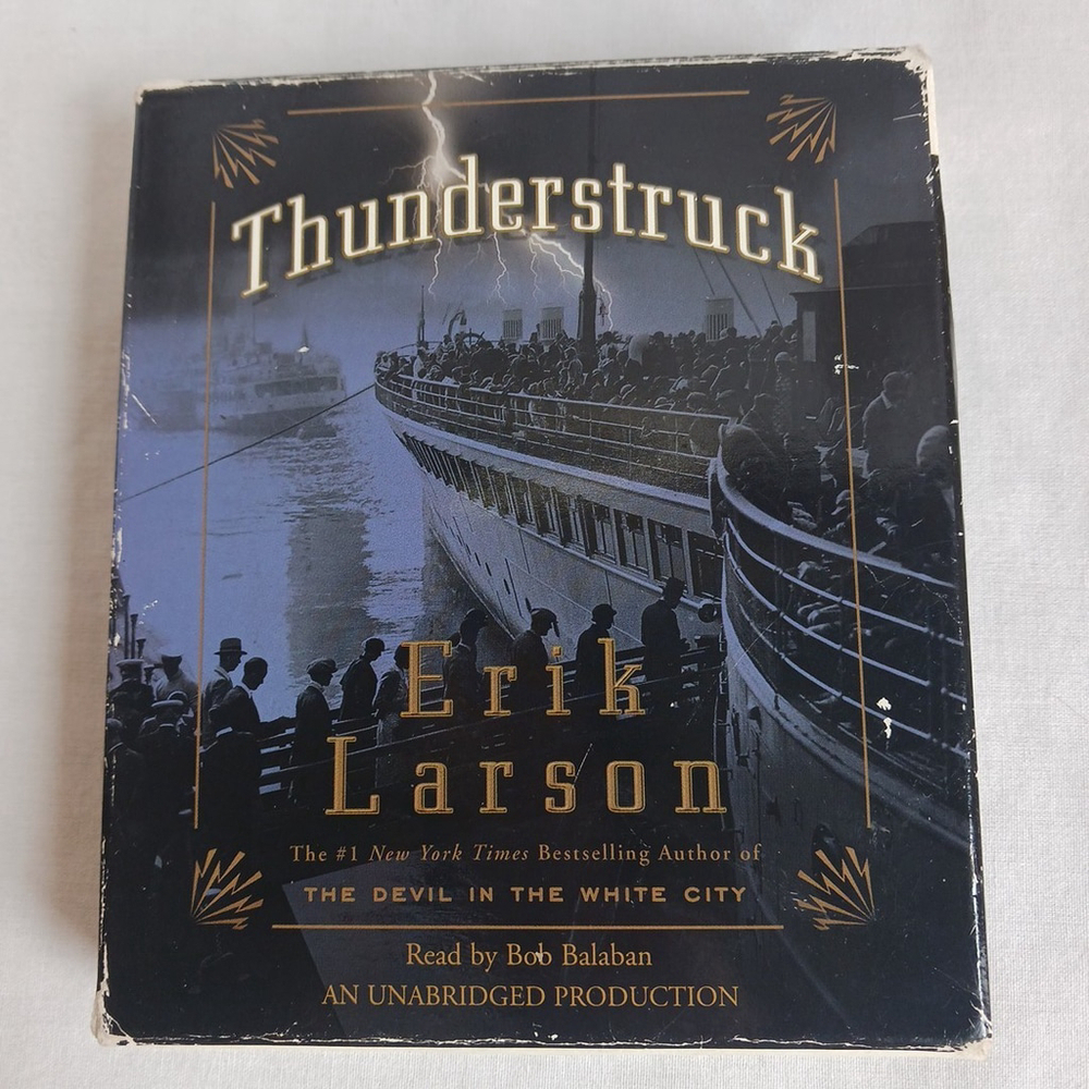 Thunderstruck Erik Larson Unabridged Compact Disc 10 Discs